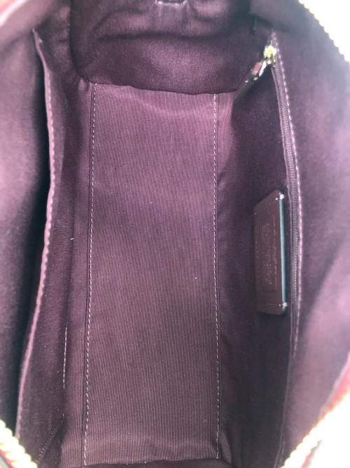 COACH（コーチ）COACH (コーチ) ローアンサッチェル　2WAYショルダーバッグ レッドの古着・服飾アイテム