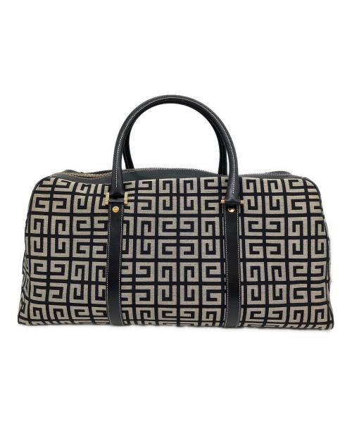 GIVENCHY（ジバンシィ）GIVENCHY (ジバンシィ) ボストンバッグ ブラック×グレーの古着・服飾アイテム