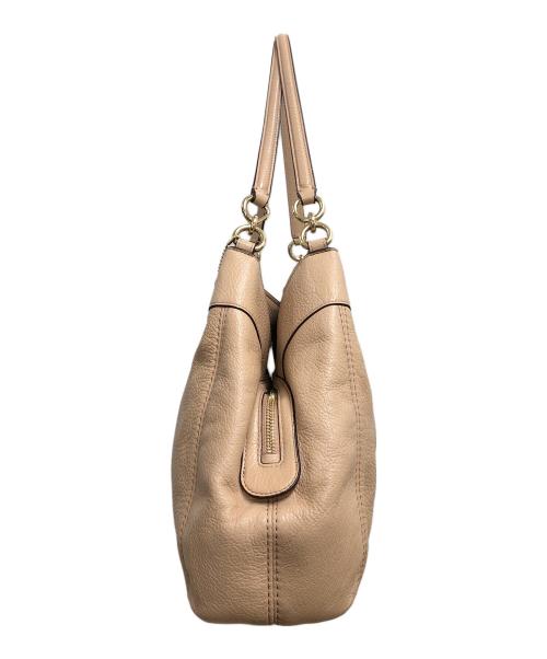 COACH（コーチ）COACH (コーチ) ショルダーバッグ ベージュの古着・服飾アイテム