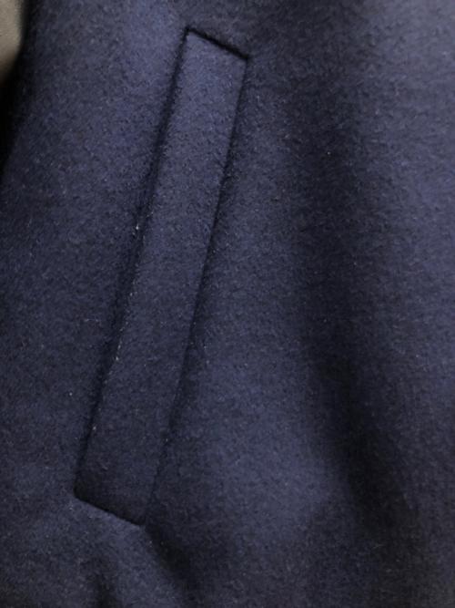 PAUL SMITH（ポールスミス）Paul Smith (ポールスミス) アームラムレザー切替ジャケット パープル×ブラック サイズ:SIZE Lの古着・服飾アイテム