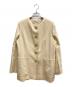 Christian Dior（クリスチャン ディオール）の古着「ヴィンテージノーカラージャケット」｜アイボリー