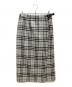 Burberry's（バーバリーズ）の古着「ラップスカート」｜グレー×ブラック