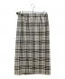 Burberry's (バーバリーズ) ラップスカート グレー×ブラック サイズ:SIZE 13：10000円