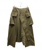 KAPITALキャピタル）の古着「かつらぎスリーパーダイパーパンツ」｜グリーン