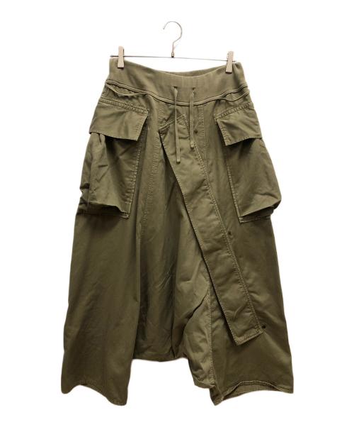 KAPITAL（キャピタル）KAPITAL (キャピタル) かつらぎスリーパーダイパーパンツ グリーン サイズ:SIZE Lの古着・服飾アイテム