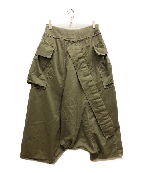 KAPITAL（キャピタル）KAPITAL (キャピタル) かつらぎスリーパーダイパーパンツ グリーン サイズ:SIZE Lの古着・服飾アイテム