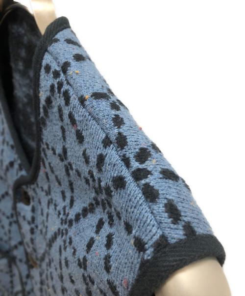 KAPITAL（キャピタル）KAPITAL (キャピタル) 道着刺し子 ビーチ裏毛ベスト ブルー×ネイビー サイズ:SIZE XLの古着・服飾アイテム