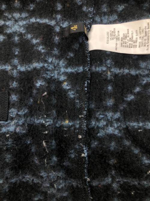 KAPITAL（キャピタル）KAPITAL (キャピタル) 道着刺し子 ビーチ裏毛ベスト ブルー×ネイビー サイズ:SIZE XLの古着・服飾アイテム