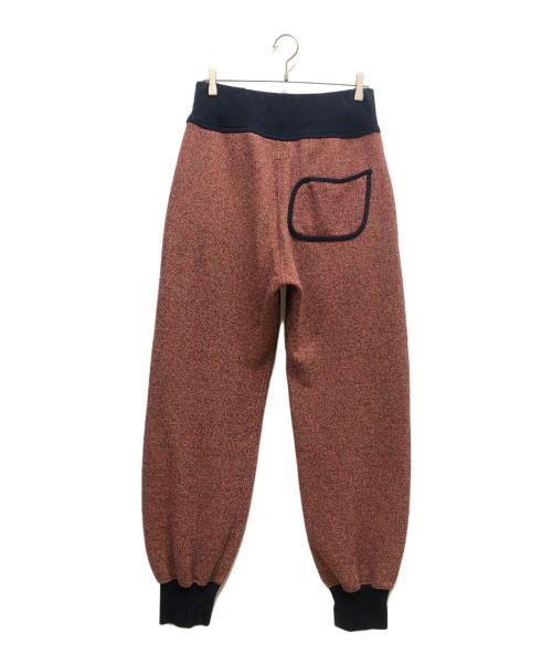 KAPITAL（キャピタル）KAPITAL (キャピタル) ビーチ裏毛スウェットパンツ レッド×ネイビー サイズ:SIZE 4の古着・服飾アイテム