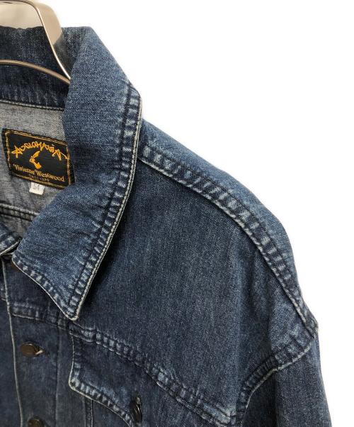 Vivienne Westwood（ヴィヴィアンウエストウッド）Vivienne Westwood (ヴィヴィアンウエストウッド) デニムジャケット ブルー サイズ:SIZE54の古着・服飾アイテム