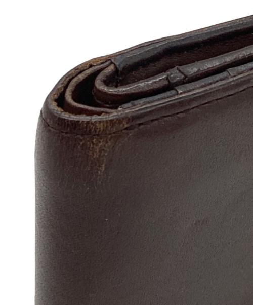 MARGARET HOWELL（マーガレットハウエル）MARGARET HOWELL (マーガレットハウエル) idea 2つ折り財布 ブラウンの古着・服飾アイテム