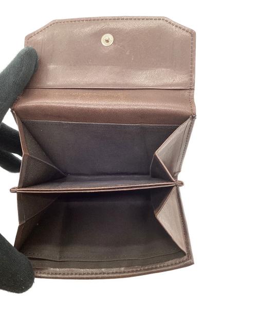 MARGARET HOWELL（マーガレットハウエル）MARGARET HOWELL (マーガレットハウエル) idea 2つ折り財布 ブラウンの古着・服飾アイテム