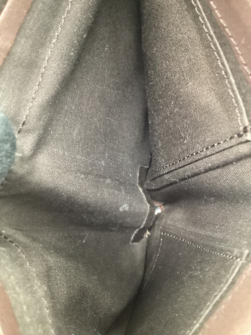 MARGARET HOWELL（マーガレットハウエル）MARGARET HOWELL (マーガレットハウエル) idea 2つ折り財布 ブラウンの古着・服飾アイテム