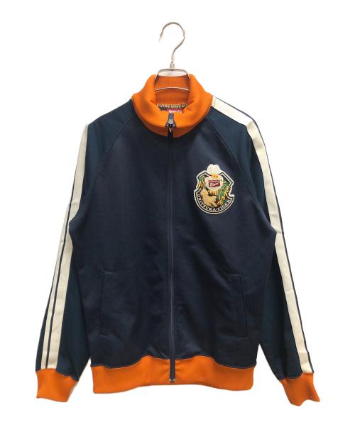 Onitsuka Tiger（オニツカタイガー）Onitsuka Tiger (オニツカタイガー) ジャージ ネイビー×オレンジ サイズ:SIZE Mの古着・服飾アイテム