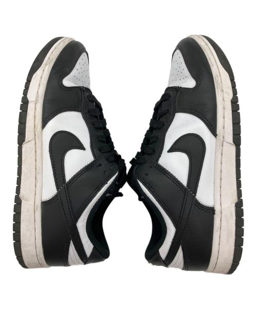 NIKE（ナイキ）NIKE (ナイキ) WMNS DUNK LOW ローカットスニーカー ホワイト×ブラック サイズ:SIZE 24.5cmの古着・服飾アイテム