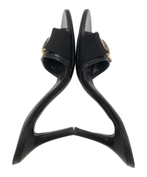 GUCCI（グッチ）GUCCI (グッチ) ミュールサンダル ブラック サイズ:SIZE 34 1/2の古着・服飾アイテム
