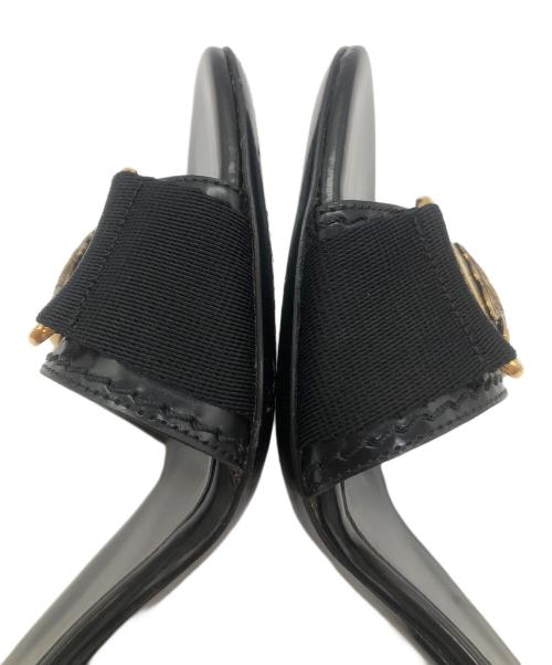 GUCCI（グッチ）GUCCI (グッチ) ミュールサンダル ブラック サイズ:SIZE 34 1/2の古着・服飾アイテム