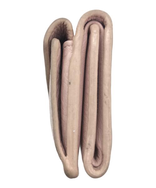 BALENCIAGA（バレンシアガ）BALENCIAGA (バレンシアガ) 3つ折り財布 ピンクの古着・服飾アイテム