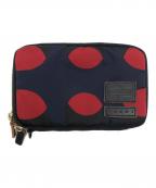 PORTER×MARNIポーター×マルニ）の古着「マルチケース」｜レッド×ネイビー