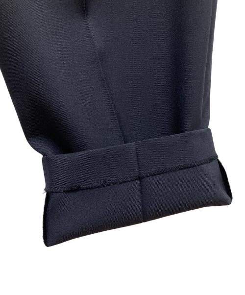 IIROT（イロット）IIROT (イロット) Twill tuck Trousers（ツイルタックトラウザー） ネイビー サイズ:SIZE 36の古着・服飾アイテム