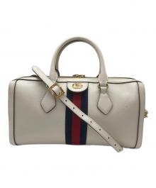 GUCCI（グッチ）の古着「オフィディア シェリーライン 2WAYバッグ」｜ホワイト