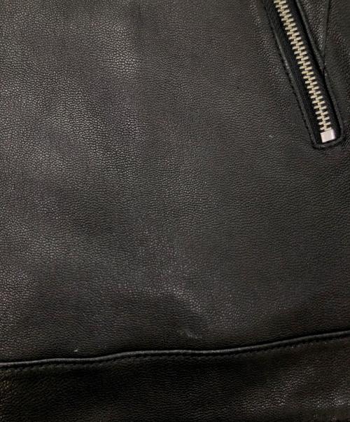 FREAK'S STORE（フリークスストア）FREAK'S STORE (フリークストア) レザーライダースジャケット ブラック サイズ:SIZE Lの古着・服飾アイテム