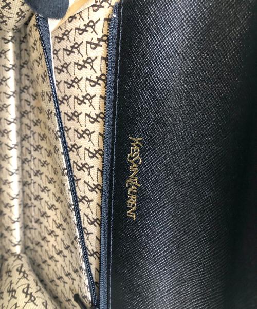 Yves Saint Laurent（イヴサンローラン）Yves Saint Laurent (イヴサンローラン) クラッチバッグ ブラックの古着・服飾アイテム