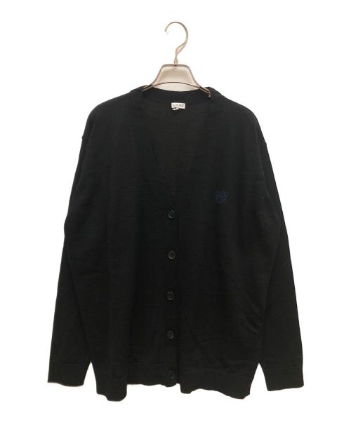 LOEWE（ロエベ）LOEWE (ロエベ) ニットカーディガン ブラック サイズ:SIZE M 未使用品の古着・服飾アイテム