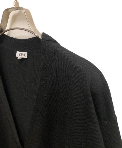 LOEWE（ロエベ）LOEWE (ロエベ) ニットカーディガン ブラック サイズ:SIZE M 未使用品の古着・服飾アイテム