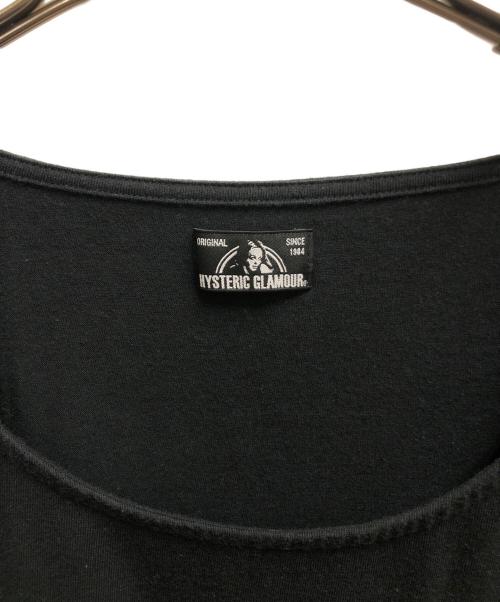 Hysteric Glamour（ヒステリックグラマー）Hysteric Glamour (ヒステリックグラマー) 半袖カットソー ブラック サイズ:SIZE Freeの古着・服飾アイテム