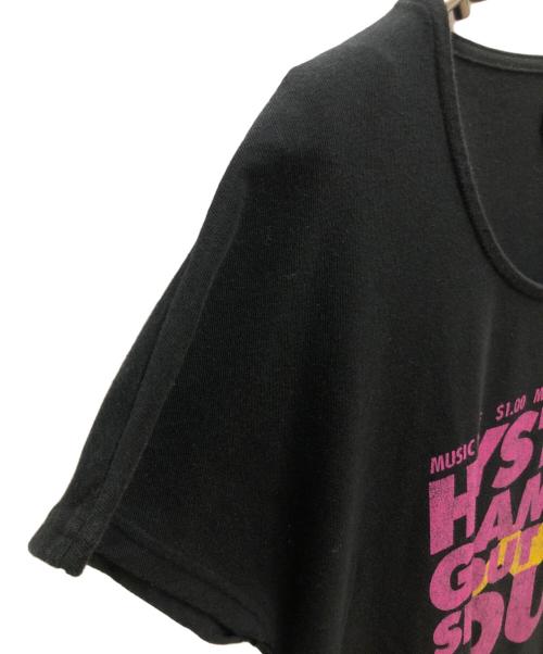 Hysteric Glamour（ヒステリックグラマー）Hysteric Glamour (ヒステリックグラマー) 半袖カットソー ブラック サイズ:SIZE Freeの古着・服飾アイテム