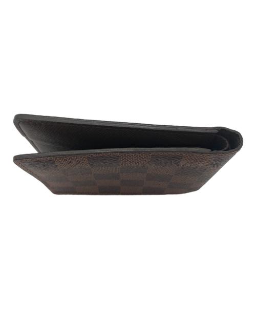 LOUIS VUITTON（ルイ ヴィトン）LOUIS VUITTON (ルイ ヴィトン) ダミエ ポルトフォイユ ミュルティプル 2つ折り財布 ブラウンの古着・服飾アイテム