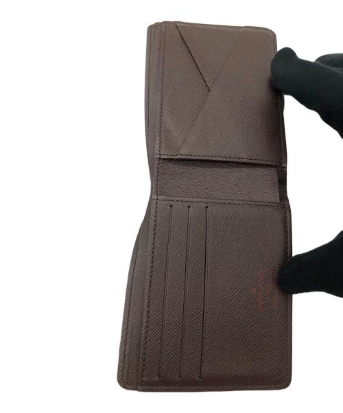 LOUIS VUITTON（ルイ ヴィトン）LOUIS VUITTON (ルイ ヴィトン) ダミエ ポルトフォイユ ミュルティプル 2つ折り財布 ブラウンの古着・服飾アイテム