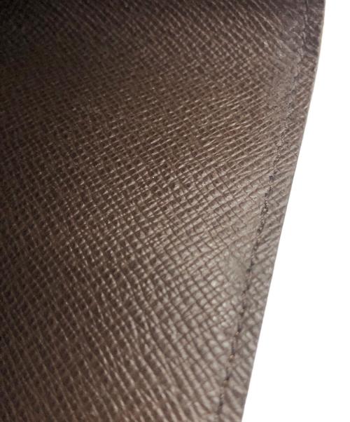 LOUIS VUITTON（ルイ ヴィトン）LOUIS VUITTON (ルイ ヴィトン) ダミエ ポルトフォイユ ミュルティプル 2つ折り財布 ブラウンの古着・服飾アイテム