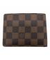 LOUIS VUITTON (ルイ ヴィトン) ダミエ ポルトフォイユ ミュルティプル 2つ折り財布 ブラウン：36000円