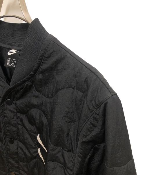NIKE（ナイキ）NIKE (ナイキ) Swoosh Quilted Jacket（スウォッシュ キルテッド ジャケット） ブラック サイズ:SIZE XXLの古着・服飾アイテム