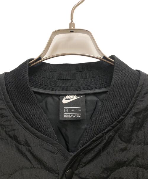 NIKE（ナイキ）NIKE (ナイキ) Swoosh Quilted Jacket（スウォッシュ キルテッド ジャケット） ブラック サイズ:SIZE XXLの古着・服飾アイテム