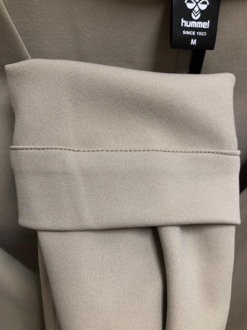 hummel（ヒュンメル）hummel (ヒュンメル) ノーカラージャケット ベージュ サイズ:SIZE Mの古着・服飾アイテム