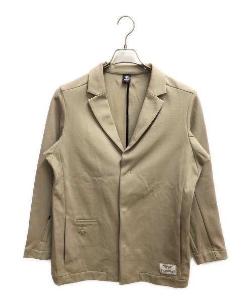 hummel（ヒュンメル）hummel (ヒュンメル) テーラードジャケット ベージュ サイズ:SIZE Lの古着・服飾アイテム