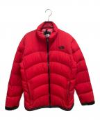 THE NORTH FACEザ ノース フェイス）の古着「ACONCAGUA（アコンカグア）　ダウンジャケット」｜レッド×ブラック