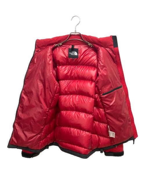 THE NORTH FACE（ザ ノース フェイス）THE NORTH FACE (ザ ノース フェイス) ACONCAGUA（アコンカグア）　ダウンジャケット レッド×ブラック サイズ:SIZE Lの古着・服飾アイテム