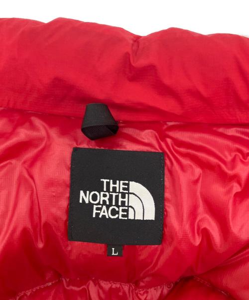 THE NORTH FACE（ザ ノース フェイス）THE NORTH FACE (ザ ノース フェイス) ACONCAGUA（アコンカグア）　ダウンジャケット レッド×ブラック サイズ:SIZE Lの古着・服飾アイテム