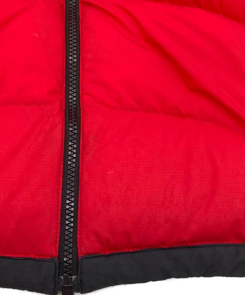 THE NORTH FACE（ザ ノース フェイス）THE NORTH FACE (ザ ノース フェイス) ACONCAGUA（アコンカグア）　ダウンジャケット レッド×ブラック サイズ:SIZE Lの古着・服飾アイテム