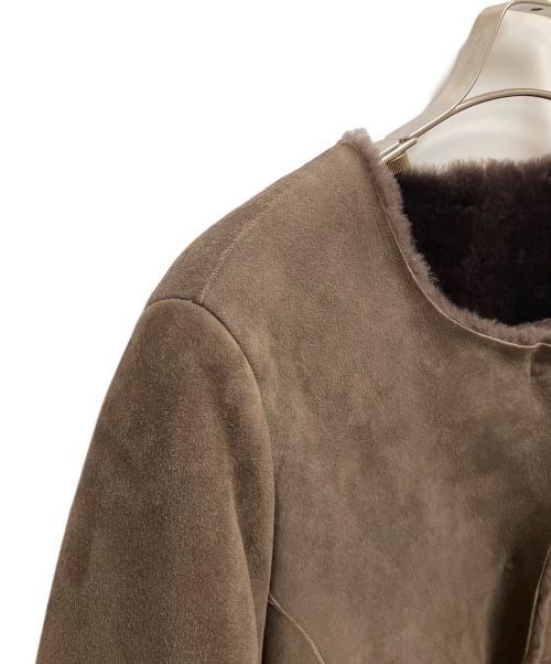 BALLSEY（ボールジィ）BALLSEY (ボールジィ) ロングコート ブラウン サイズ:SIZE 38の古着・服飾アイテム