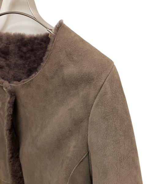 BALLSEY（ボールジィ）BALLSEY (ボールジィ) ロングコート ブラウン サイズ:SIZE 38の古着・服飾アイテム