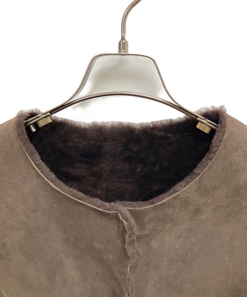 BALLSEY（ボールジィ）BALLSEY (ボールジィ) ロングコート ブラウン サイズ:SIZE 38の古着・服飾アイテム