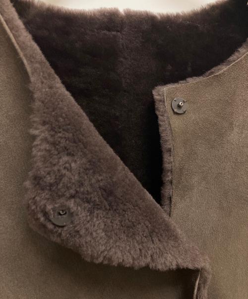 BALLSEY（ボールジィ）BALLSEY (ボールジィ) ロングコート ブラウン サイズ:SIZE 38の古着・服飾アイテム