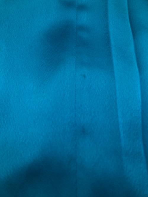 MSGM（エムエスジーエム）MSGM (エムエスジーエム) チュニックブラウス ブルー サイズ:SIZE 38の古着・服飾アイテム