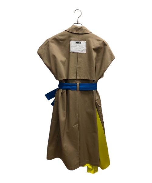 MSGM（エムエスジーエム）MSGM (エムエスジーエム) トレンチコート ベージュ サイズ:SIZE 40の古着・服飾アイテム