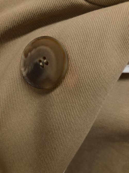 MSGM（エムエスジーエム）MSGM (エムエスジーエム) トレンチコート ベージュ サイズ:SIZE 40の古着・服飾アイテム